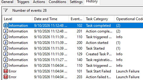 Task Completion Indicator